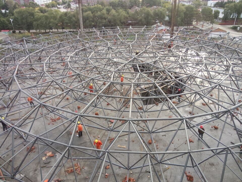 和平电厂网架加工